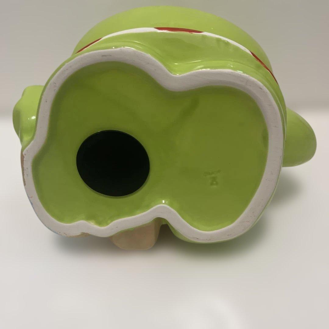 サンリオ　けろけろけろっぴ　大型貯金箱　90年代　希少　美品