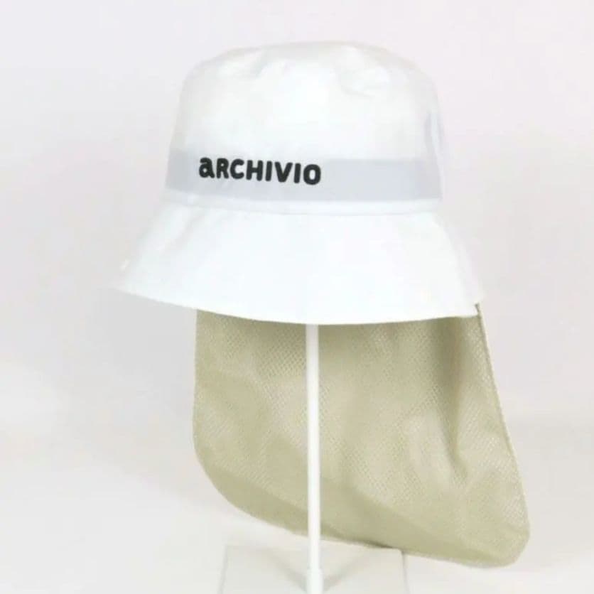 archivio アルチビオ 日除け付 撥水 ハット★新品未使用★
