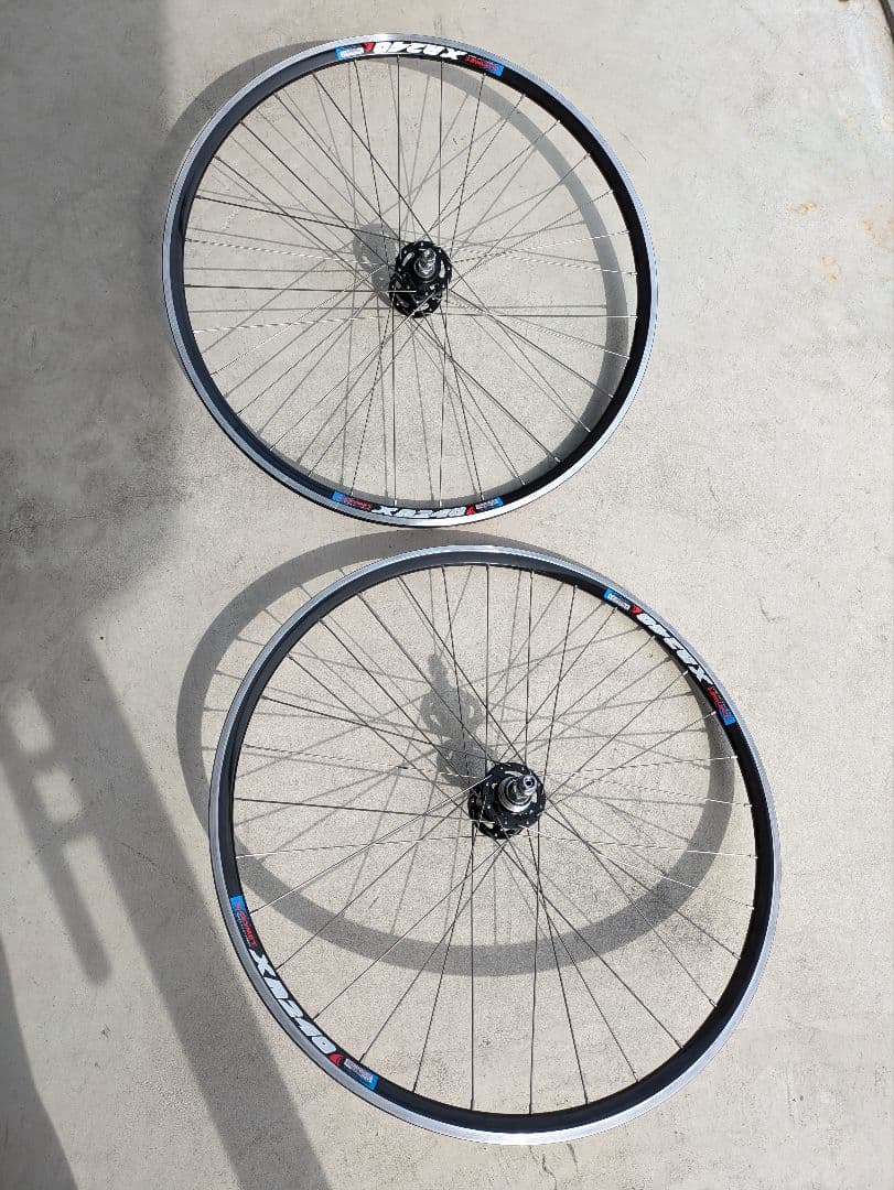 パーツ x-keymet 700c single wheels set 32h