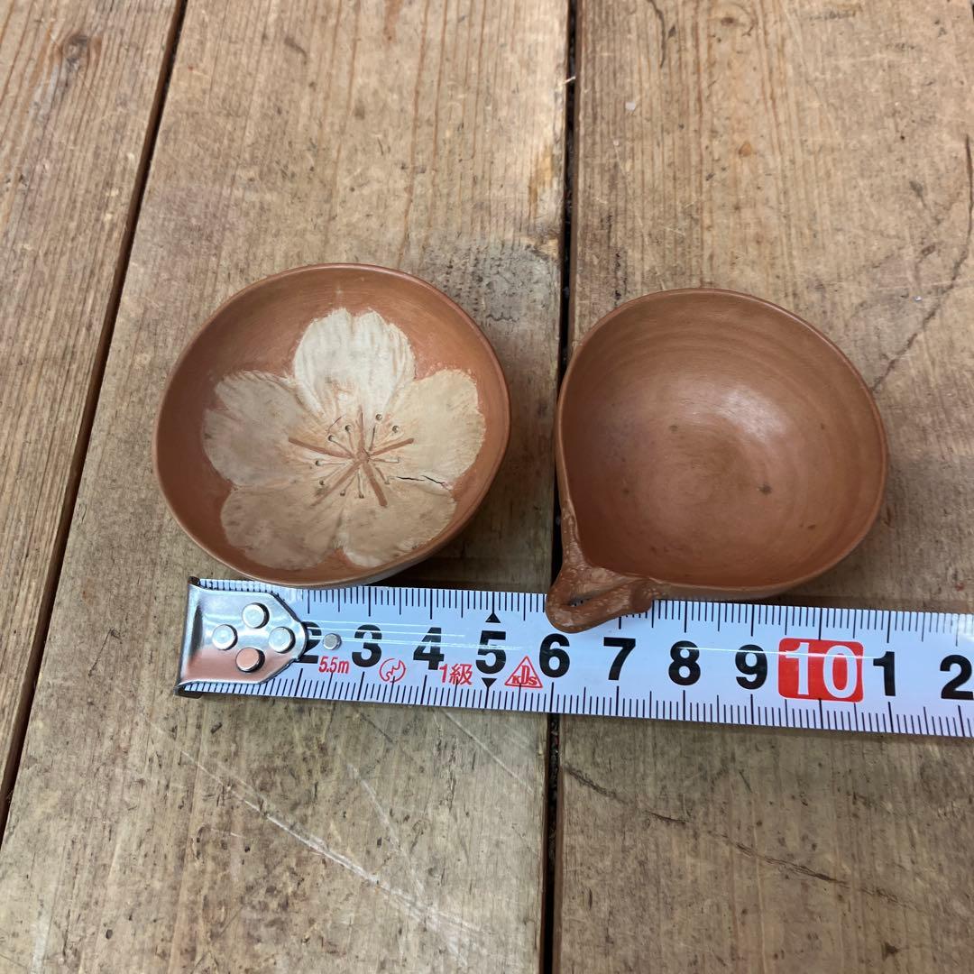 2F 秋田焼 伝統工芸 骨董品 アンティーク ヴィンテージ 茶道具 煎茶道具