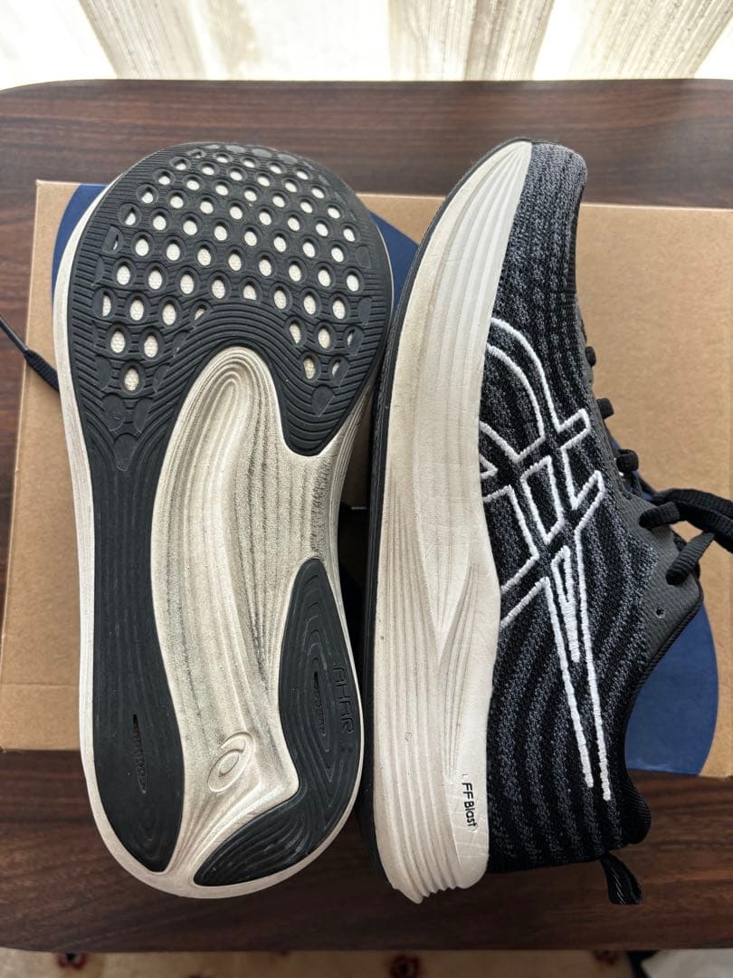 asics Evoride speed ランニングシューズ　 24 ブラック