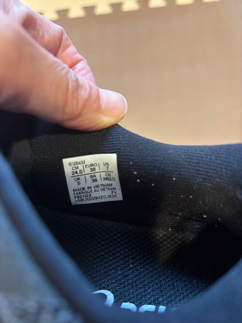 asics Evoride speed ランニングシューズ　 24 ブラック