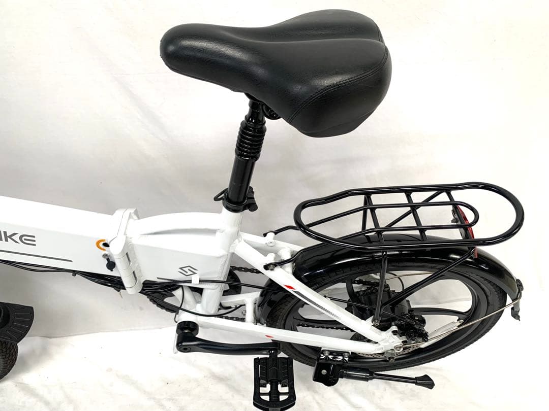 【即乘】送料無料 SAMEBIKEディスク式MTB折り畳み電動自転車 動作確認済