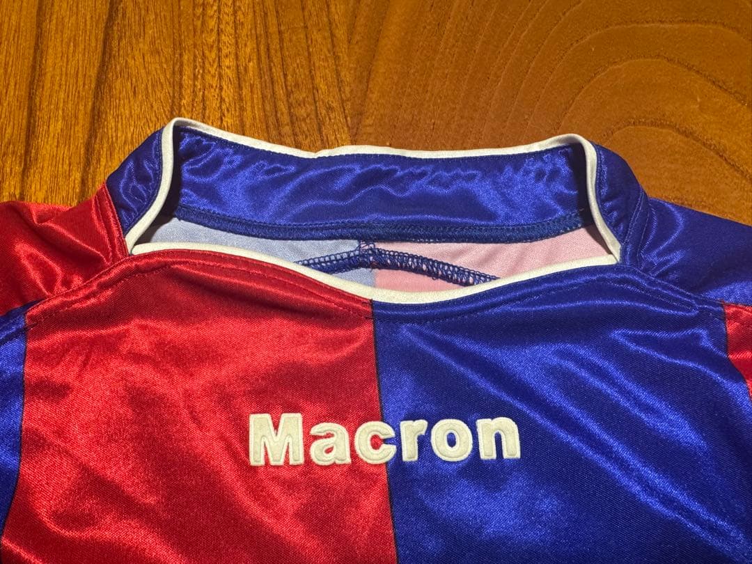極美品 セリエA ボローニャ 中田英寿 ユニフォーム XLサイズ Macron