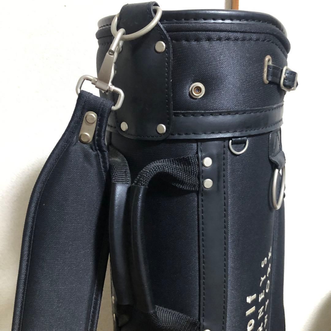 入手困難 訳あり美品 バーニーズニューヨーク ゴルフバッグ キャディバッグ 希少
