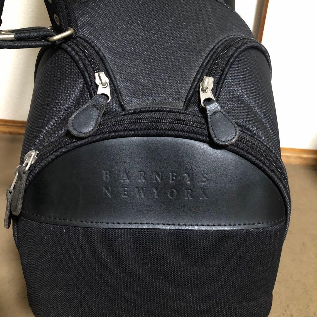 入手困難 訳あり美品 バーニーズニューヨーク ゴルフバッグ キャディバッグ 希少