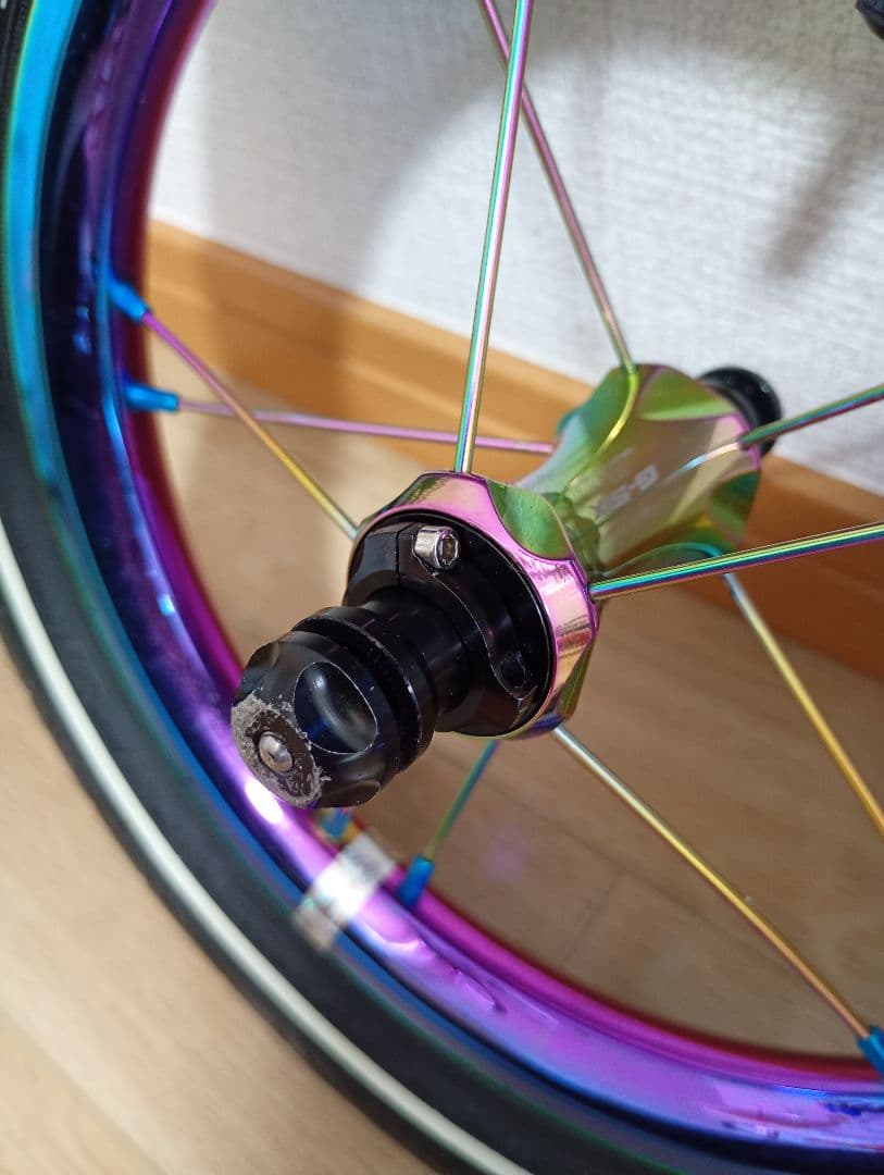 gipsy g-six マジョーラカラー　ストライダー・ランバイクホイール