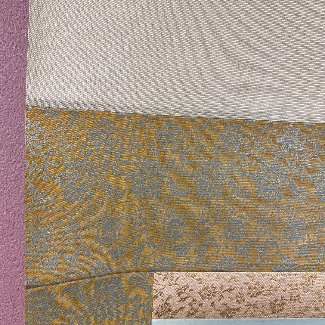 美品 掛け軸 大幅 歓喜光孔雀ニ牡丹図 共箱 縁起物 花鳥