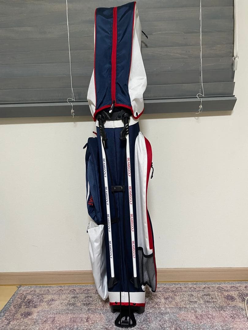 【美品】BEAMS GOLFビームスゴルフ　スタンドキャディバッグキャディバック
