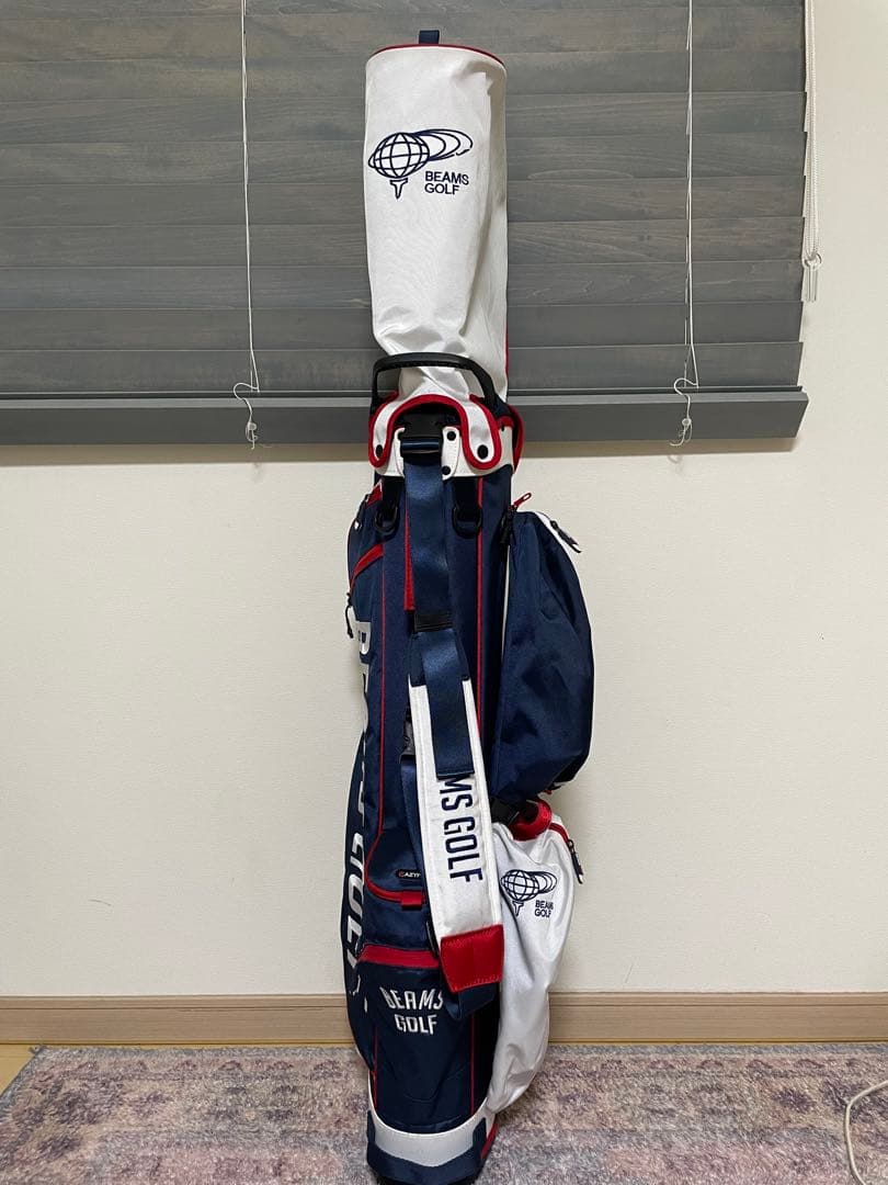【美品】BEAMS GOLFビームスゴルフ　スタンドキャディバッグキャディバック