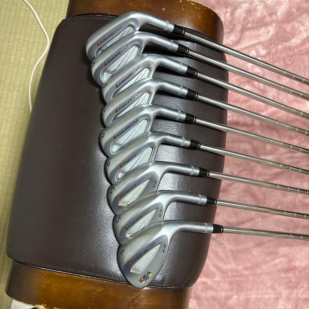 アダムスゴルフ　アイアン 5〜Ｌ　９本セット　軟鉄鍛造