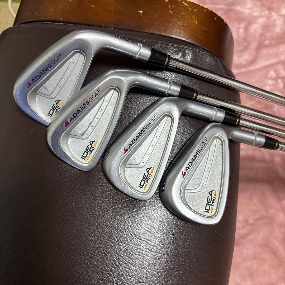 アダムスゴルフ　アイアン 5〜Ｌ　９本セット　軟鉄鍛造
