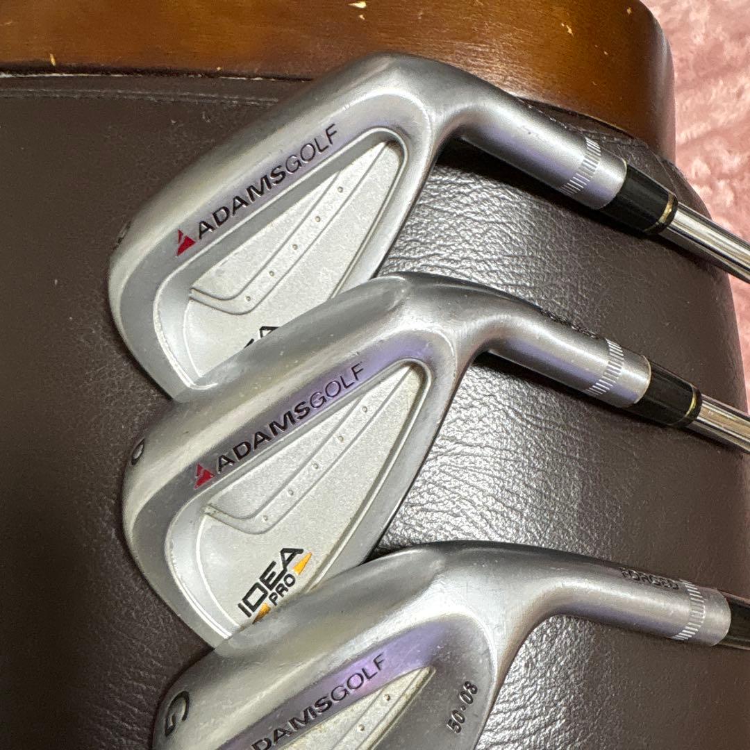 アダムスゴルフ　アイアン 5〜Ｌ　９本セット　軟鉄鍛造