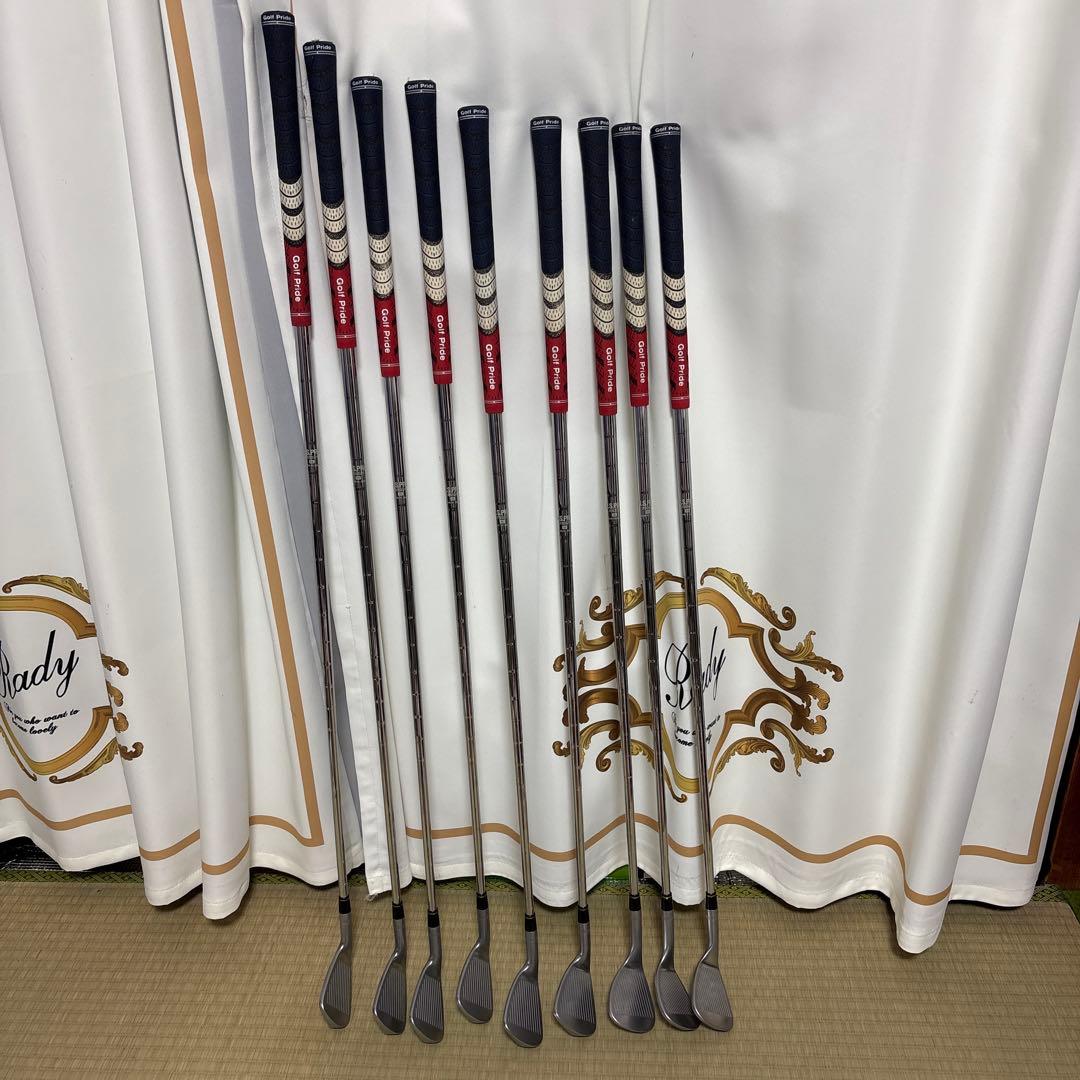 アダムスゴルフ　アイアン 5〜Ｌ　９本セット　軟鉄鍛造