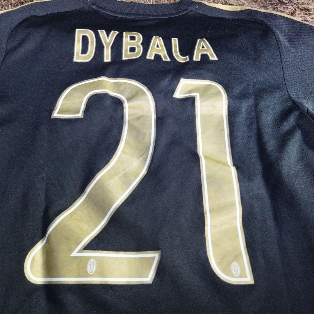 Pau郎レアJuventus DYBALA 21 シャツ M 黒金