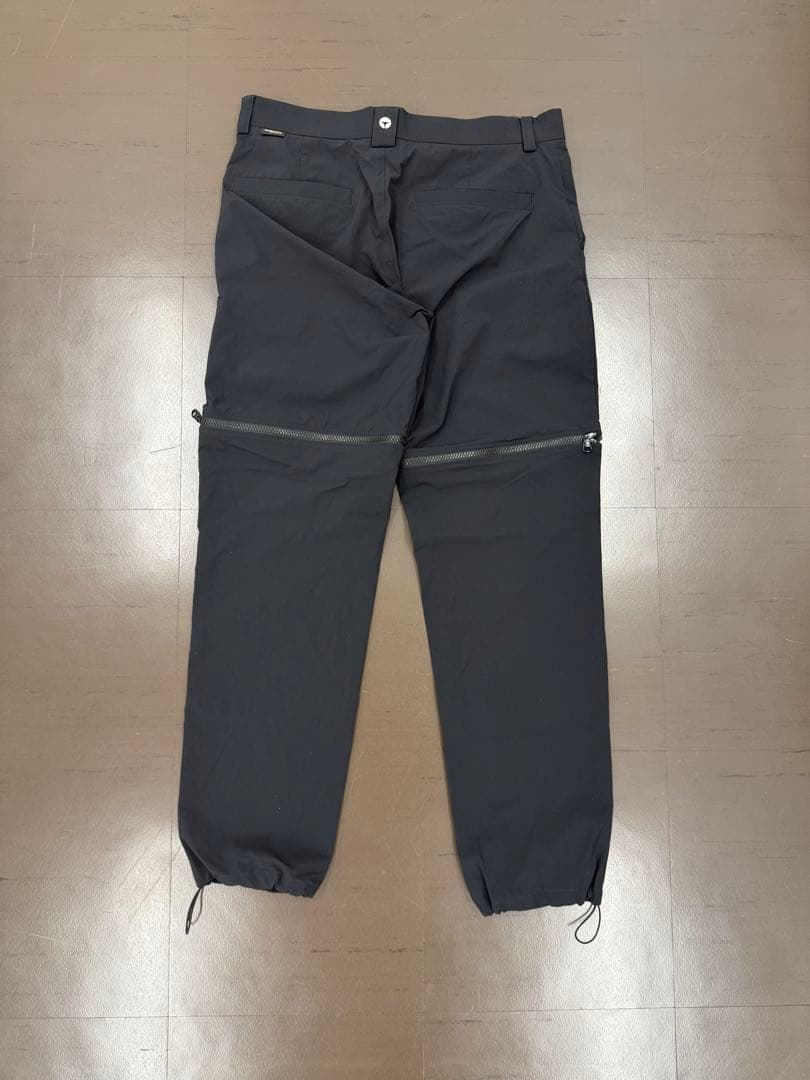 【人気完売】テーラーメイド クラシックロゴ コンバーチブルパンツ 黒 XL