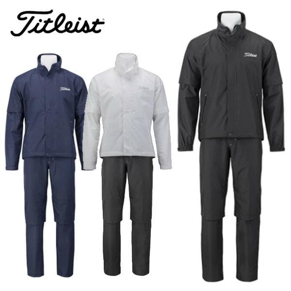 新品 タイトリスト Titleist レインウェア 上下セット Lサイズ NV