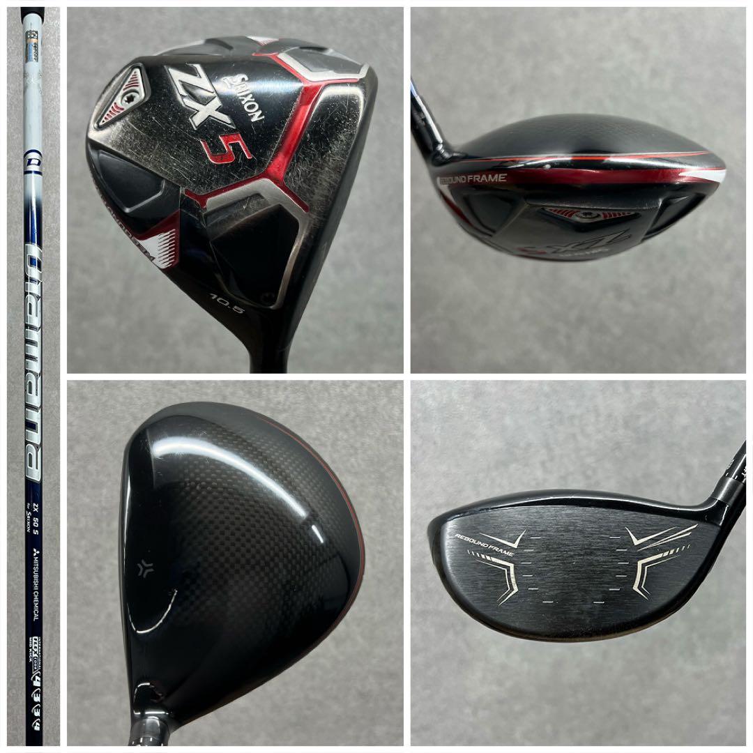 ゴルフクラブ メンズ セット スリクソン SRIXON 初心者 フルセット 中古