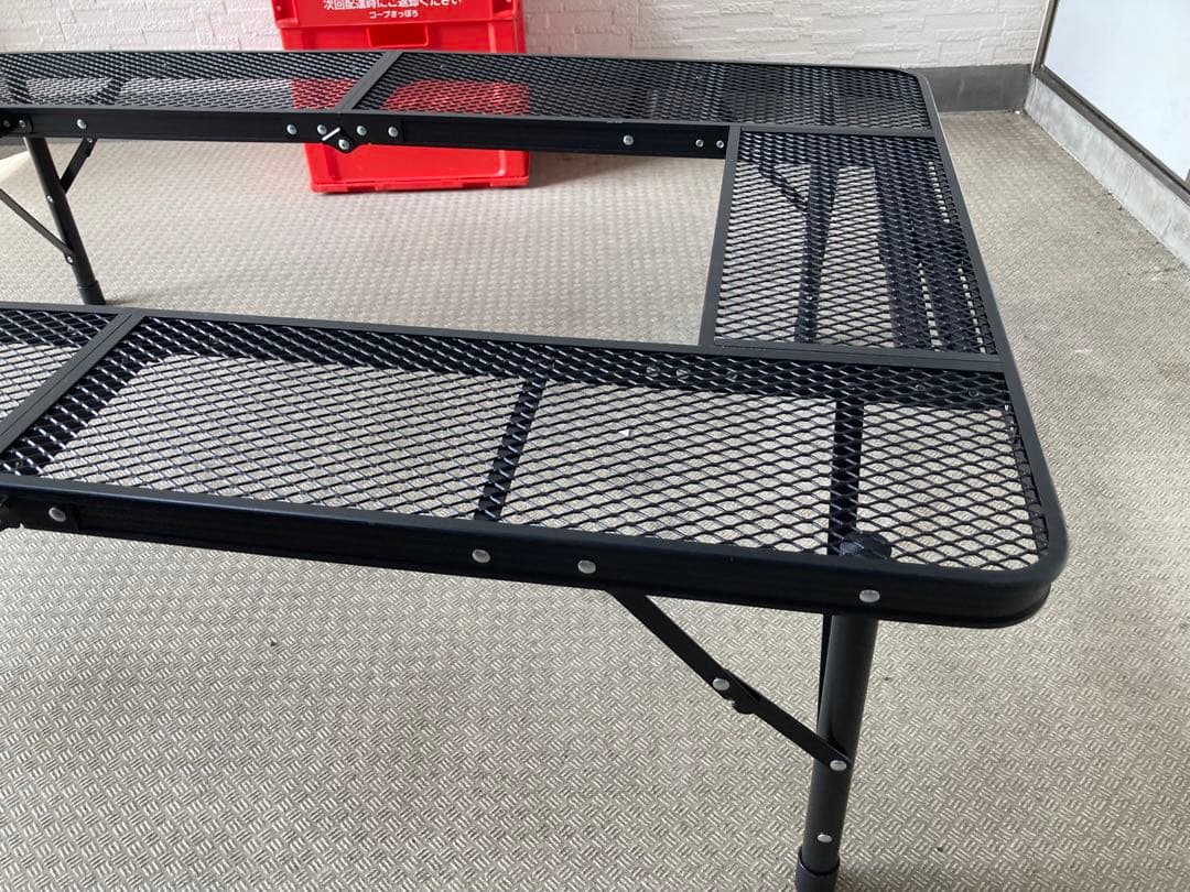 ともさん専用　クールスパイダープロ　メッシュテーブル 120x80cm　セット