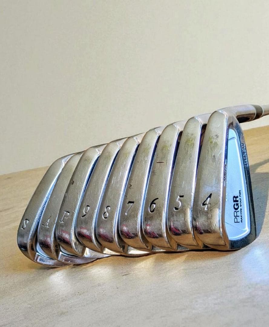 三浦技研製造 プロギア データ・PRGR DATA801 FORGED９本セット