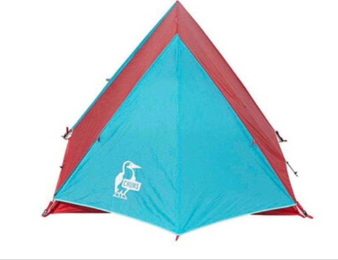CHUMS A-FRAME TENT 3 青赤　レアなおまけ付き
