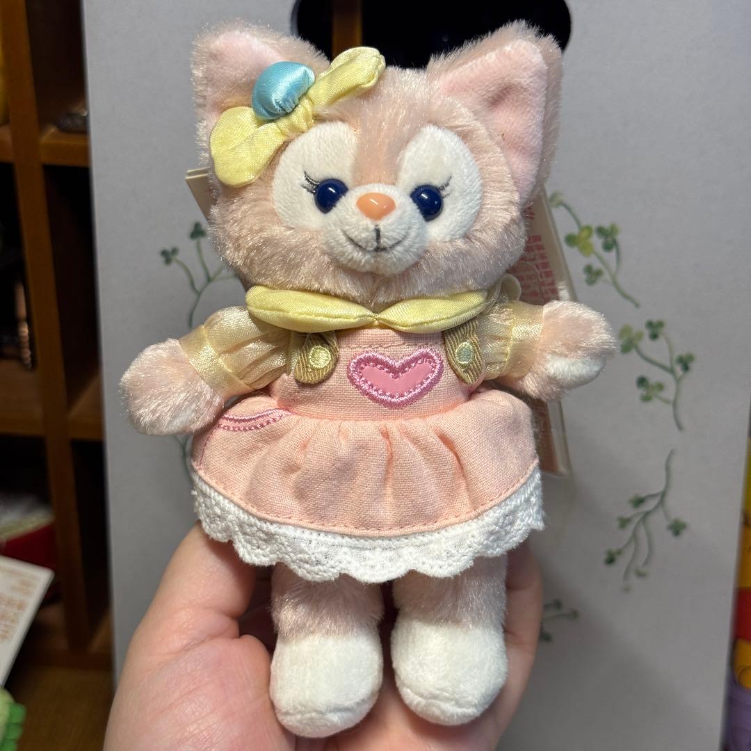 超可愛い　上海ディズニー夏限定　リーナベルぬいぐるみキーホルダー