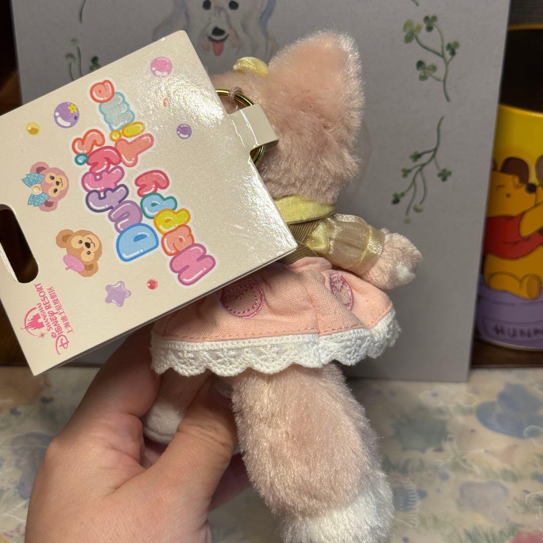 超可愛い　上海ディズニー夏限定　リーナベルぬいぐるみキーホルダー