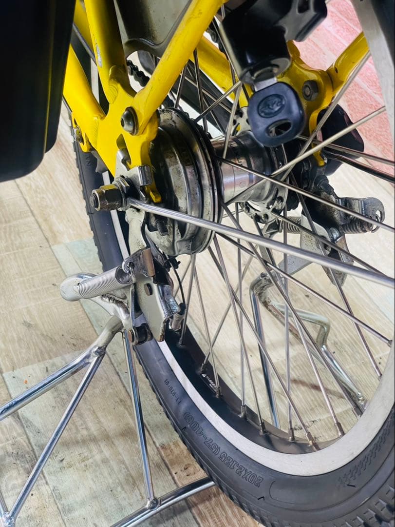 ZK3480 電動自転車 ブリヂストン アンジェリーノ 子供乗せ 20インチ