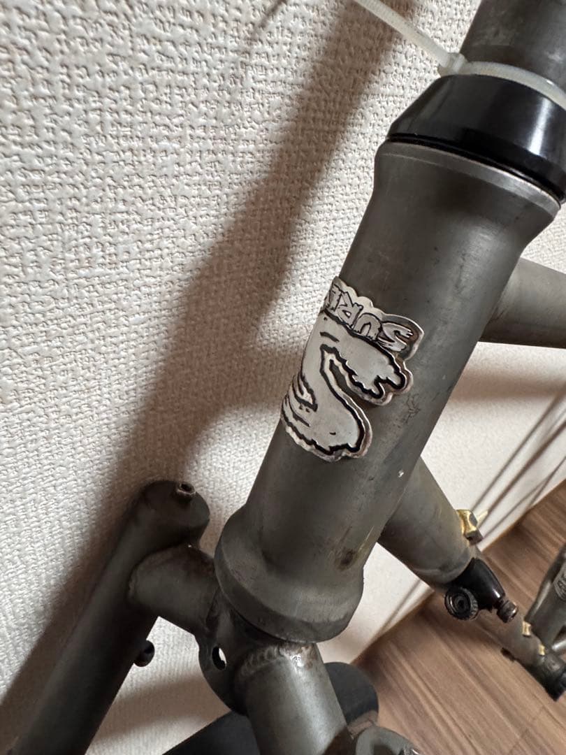 クロモリフレーム 700C ホイールセット