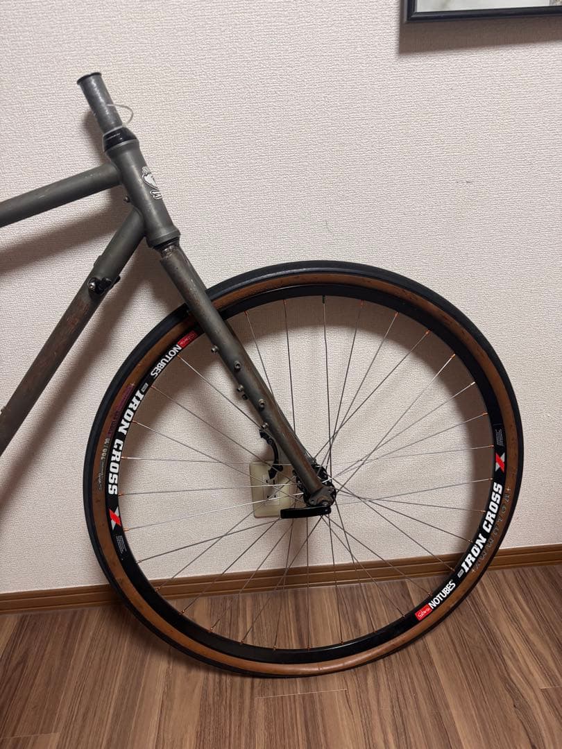 クロモリフレーム 700C ホイールセット