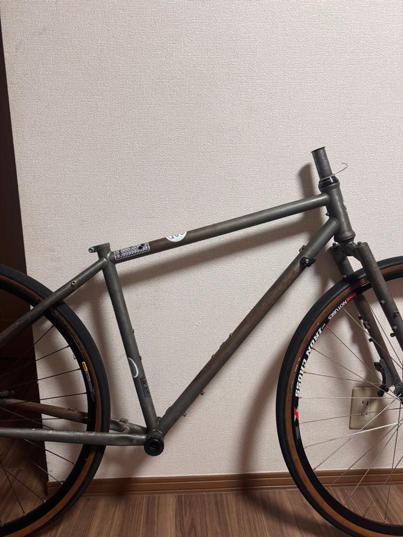 クロモリフレーム 700C ホイールセット