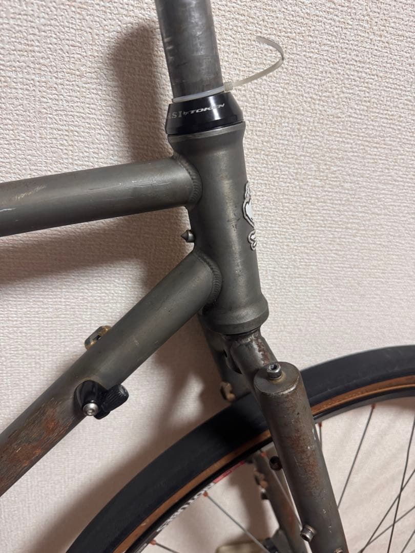 クロモリフレーム 700C ホイールセット