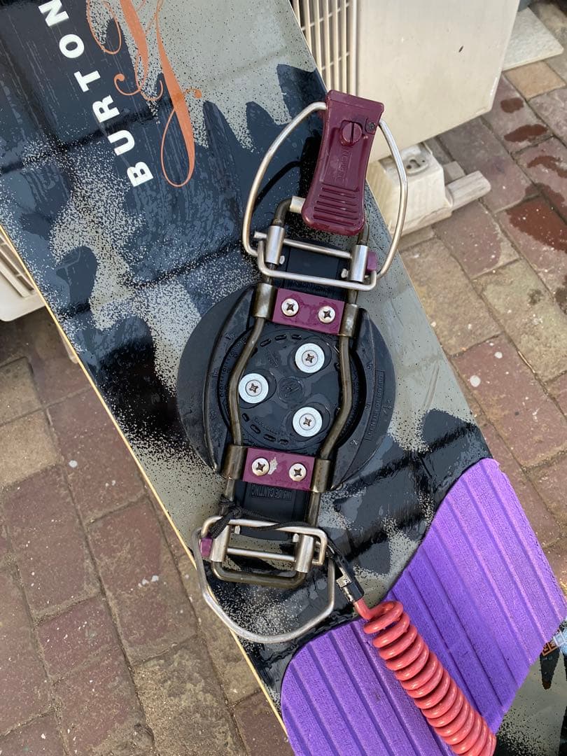 レア　Burton アルペンボード155cm バートンビンディングセット