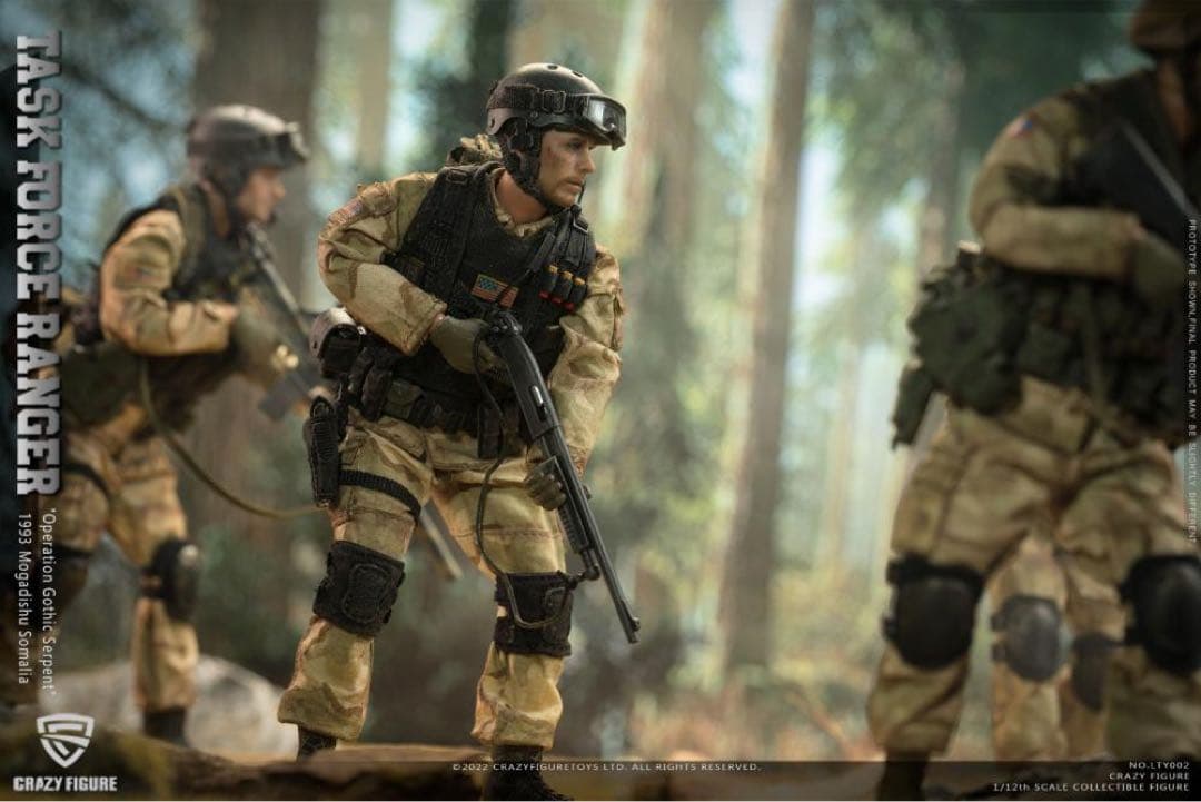 ミリタリー US Military75th Delta Special Force 1/12