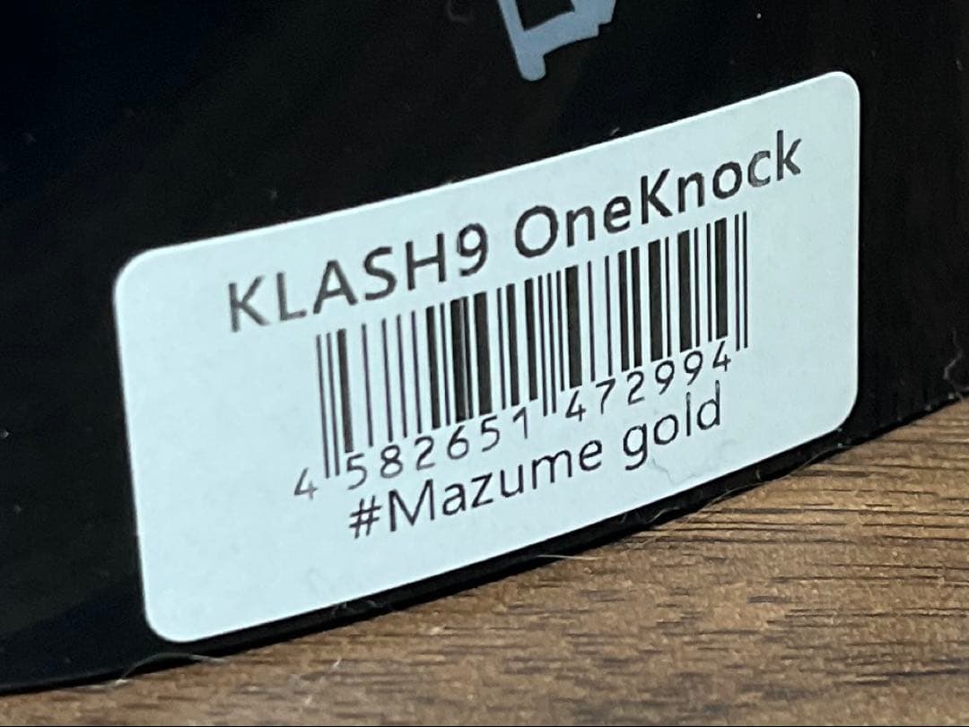 DRT SUPLEX クラッシュ9 ワンノッカー マズメゴールド klash9