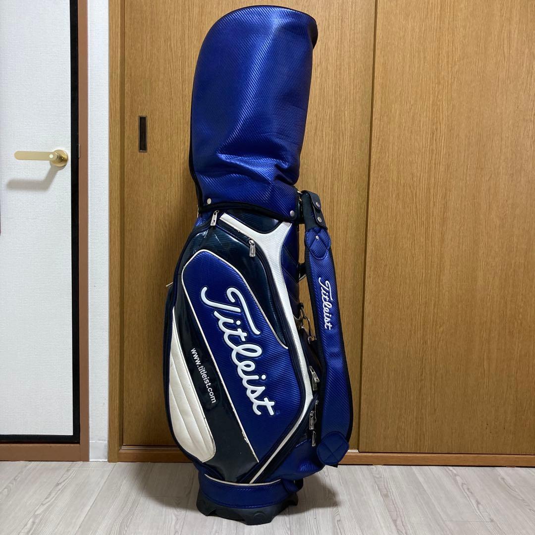 【更に値下げ済】Titleist ゴルフバッグ ネイビー