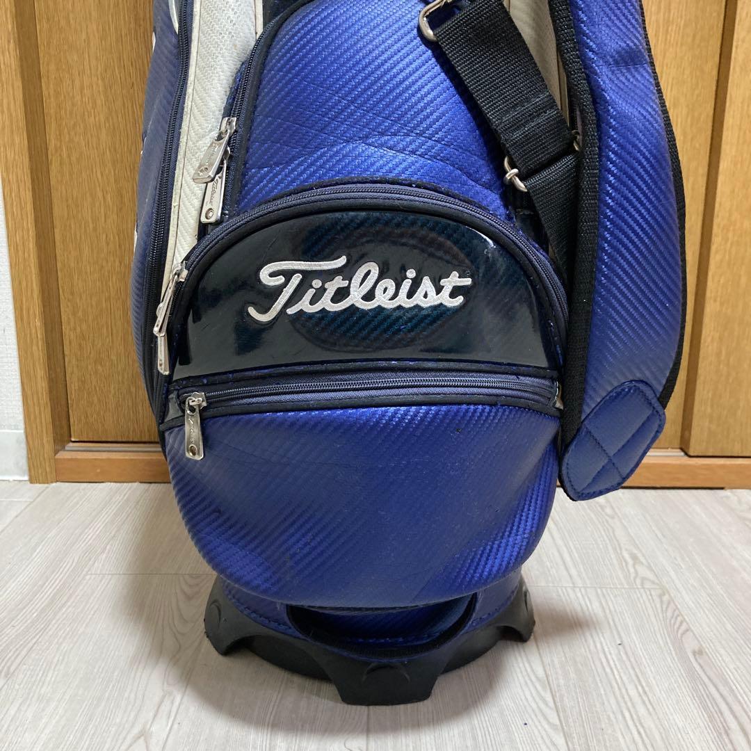 【更に値下げ済】Titleist ゴルフバッグ ネイビー