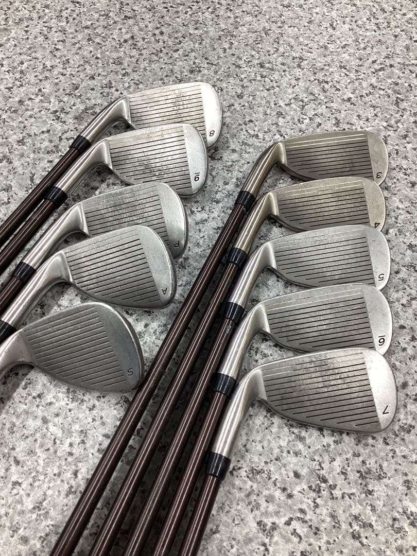 TaylorMade FIRE SOLE 3番〜PW,AW,SW 10本セット