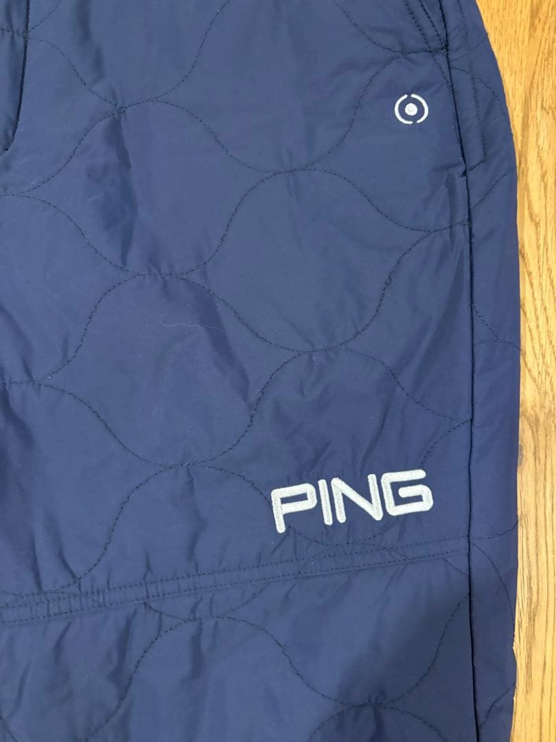 美品！！　PING ピン キルティング中綿パンツ　ゴルフウェア　XLサイズ