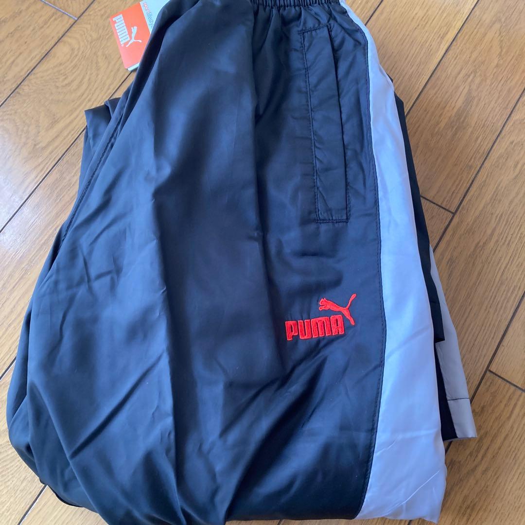 PUMA プーマ　ブラック ジャージ　上下セット Lサイズ