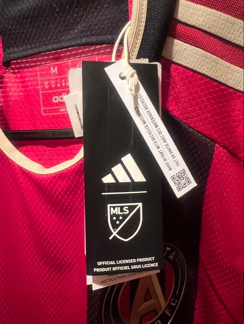 ⭐︎希少タグ付き⭐︎【正規品】MLSアトランタ2023年記念ユニフォームMサイズ