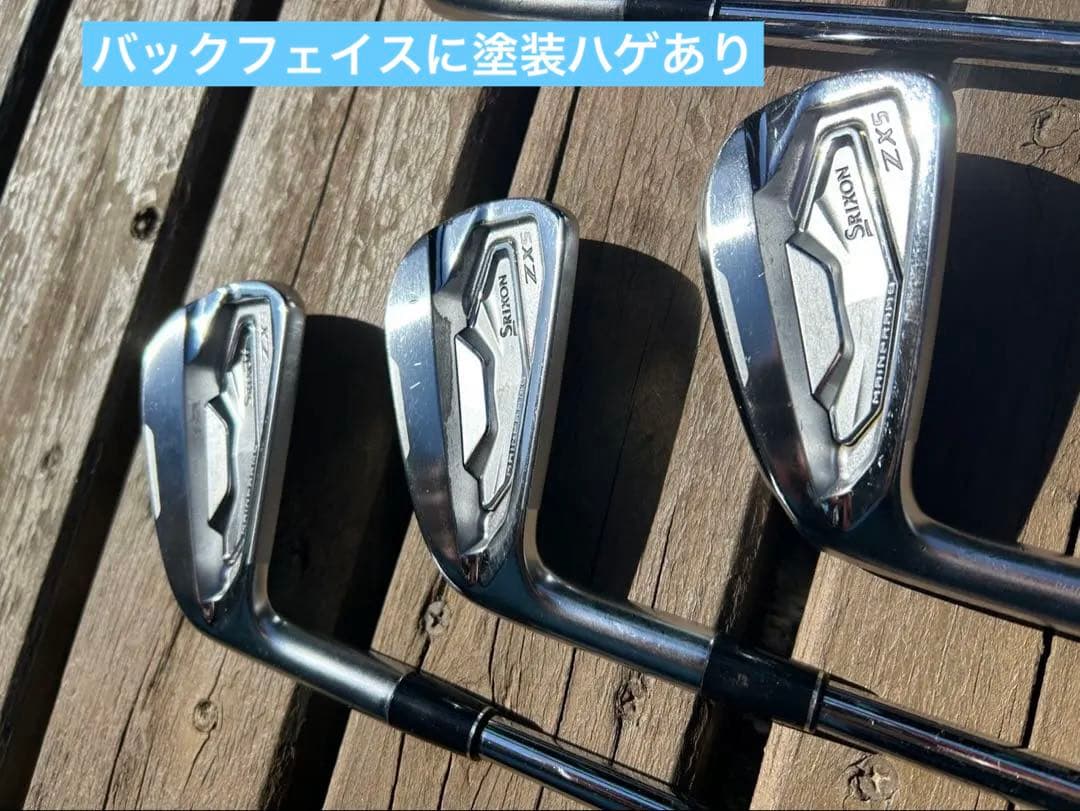 【左用/レフティ】スリクソン ZX5 MK2 アイアン 5～PW 6本セット