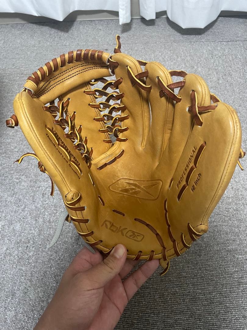 プロ支給品　実使用　リーボック 投手　コユニ　MLB支給品 硬式用