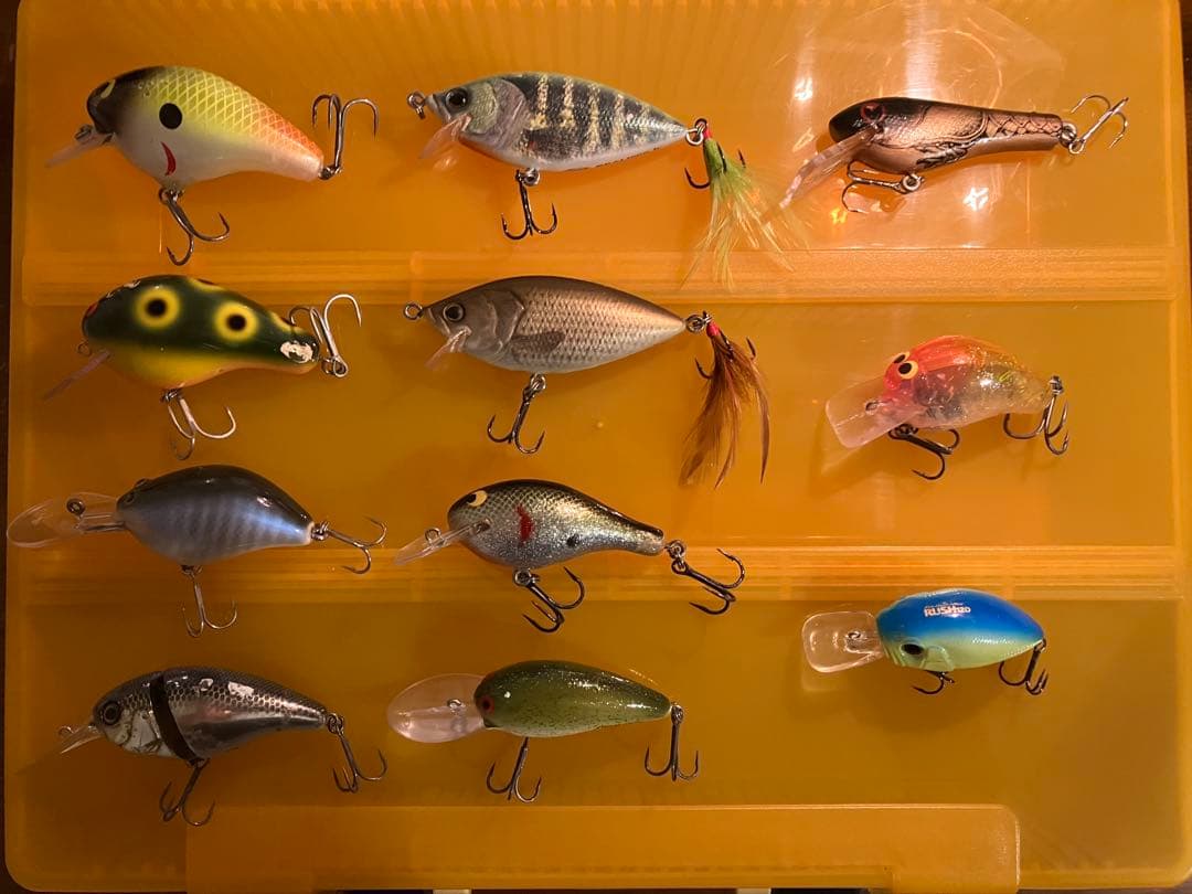 バス釣り　ハードプラグ＋BOXセット