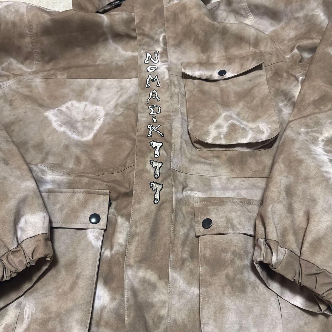 【未使用品】NOMADIK777 ジャケット　ノマディック777 タイダイ柄