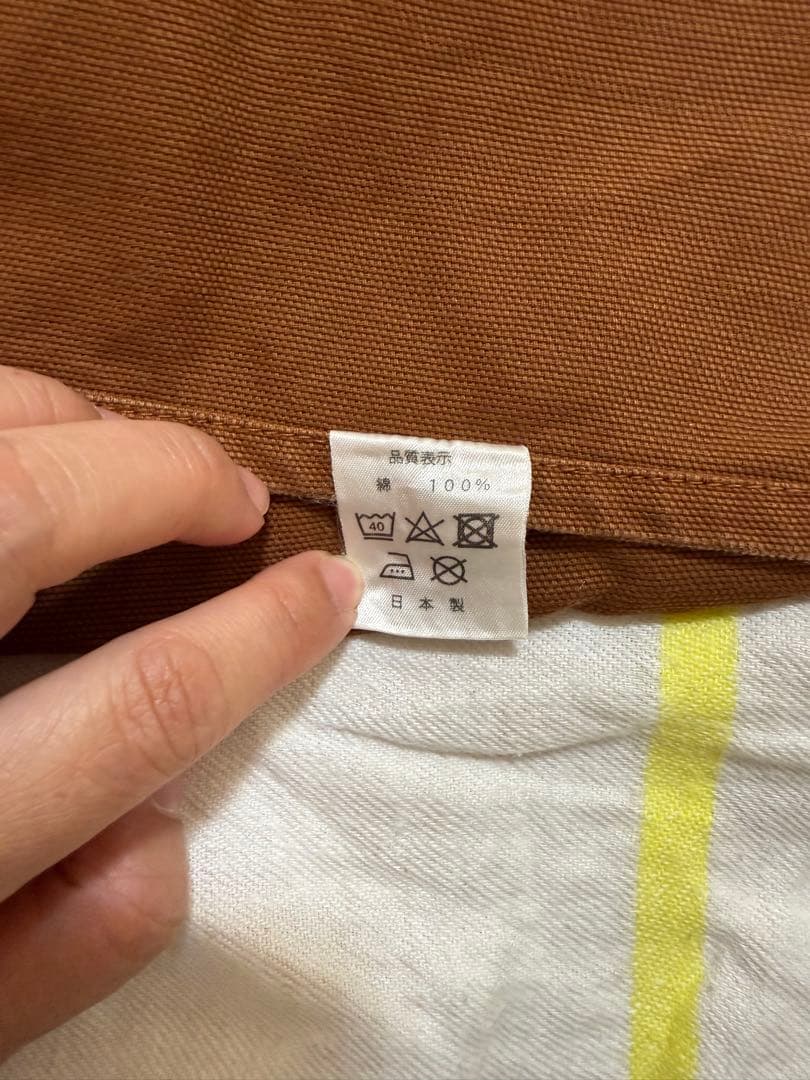 DRESSSEN ドレスセン エプロン 茶