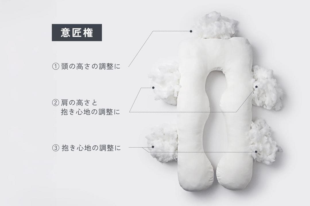 ハグモッチプレミアム グレー【正規品】美品•補充綿付き