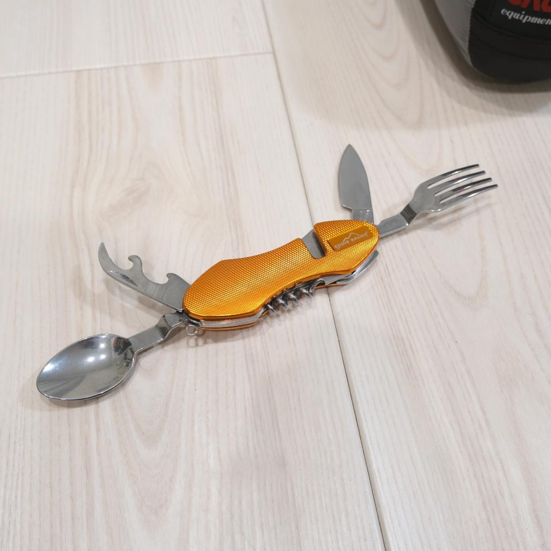 未使用 キャンプ用品4点セット バーナー クッカー シュラフ ツーリング