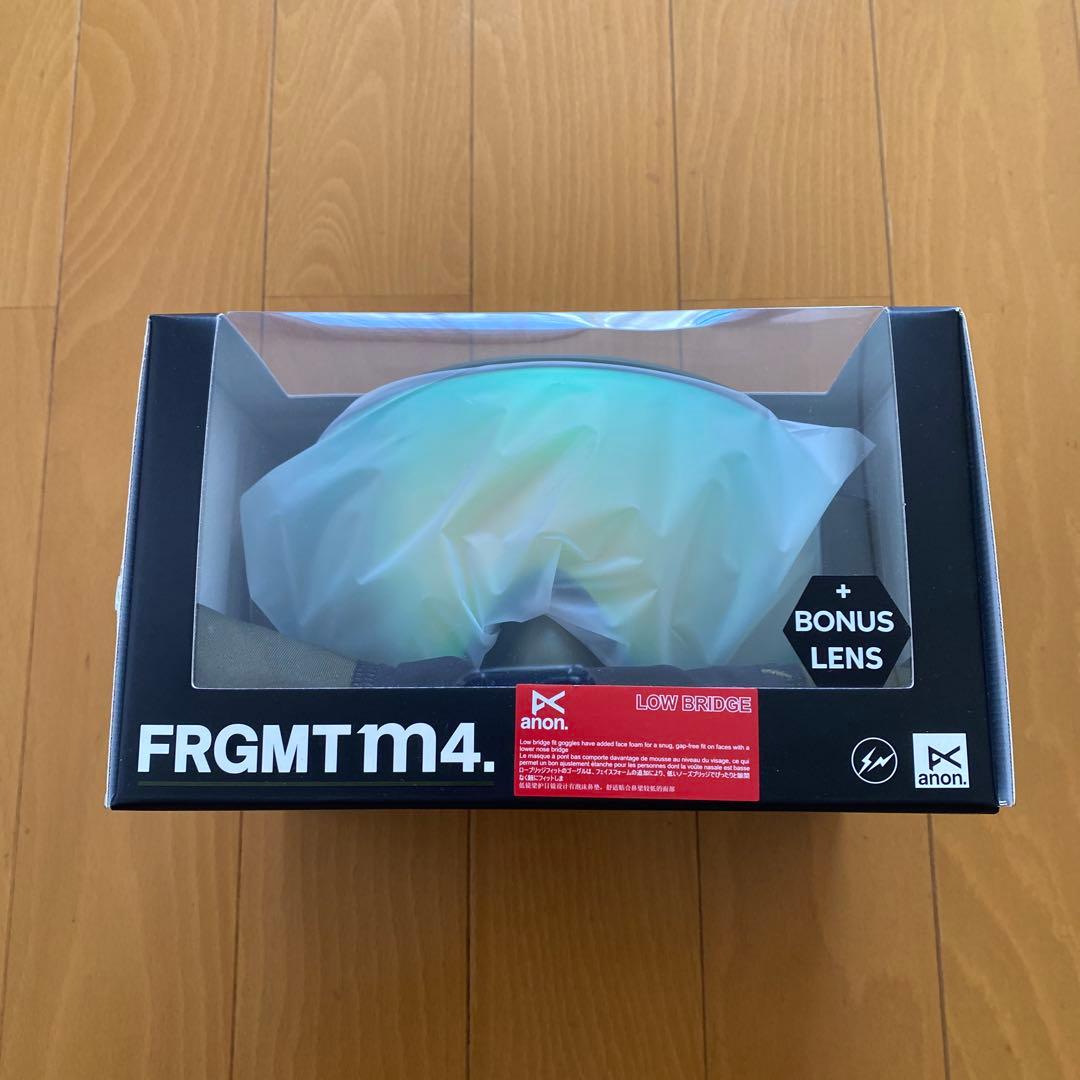 anon FRGMT m4 ゴーグル ボーナスレンズ付き
