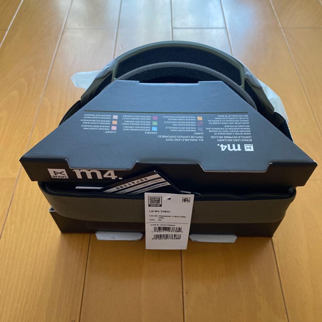 anon FRGMT m4 ゴーグル ボーナスレンズ付き